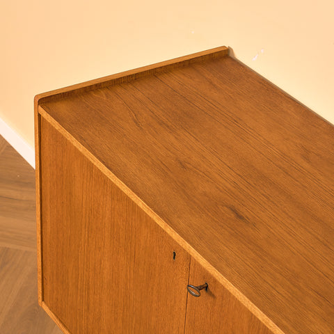 Swedish sideboard in teak and oak