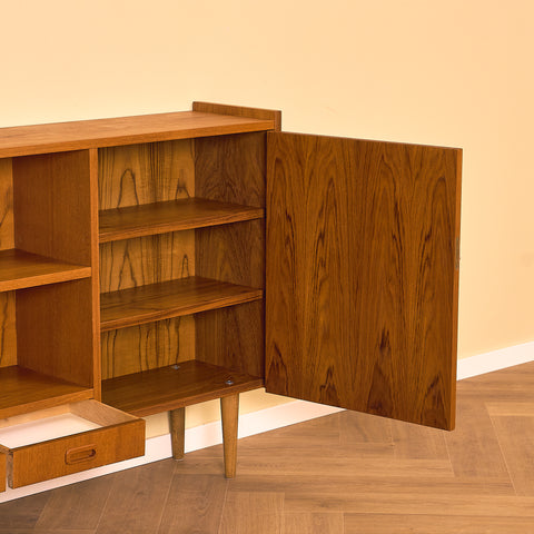 Swedish bookshelf in teak