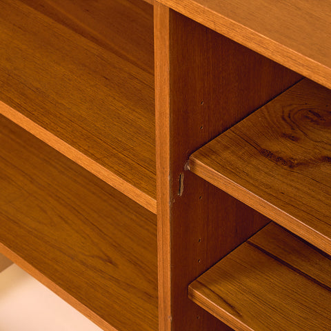 Swedish bookshelf in teak