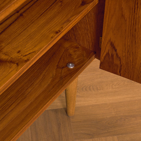 Swedish bookshelf in teak