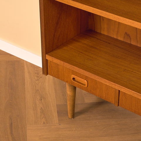 Swedish bookshelf in teak