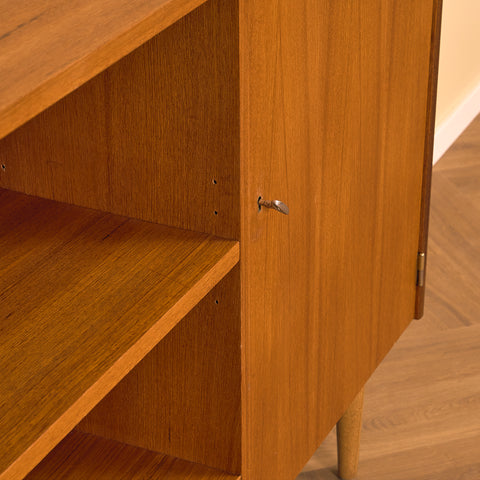 Swedish bookshelf in teak