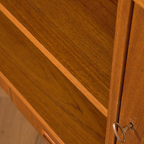 Swedish bookshelf in teak