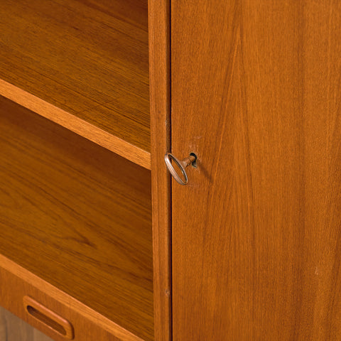 Swedish bookshelf in teak
