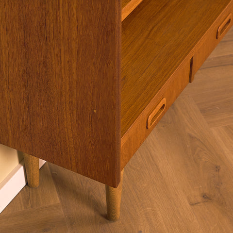 Swedish bookshelf in teak