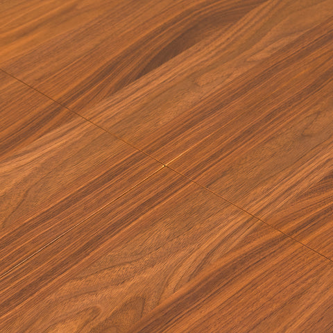 Swedish round dining table in walnut by Nils Jonsson for Troeds