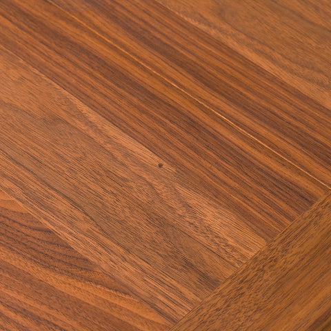 Swedish round dining table in walnut by Nils Jonsson for Troeds