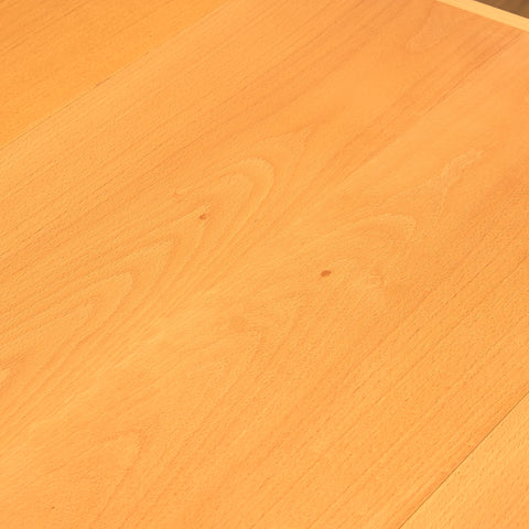 Danish dining table in beech by Laurits M. Larsen for Laurits M. Larsen Møblefabrik