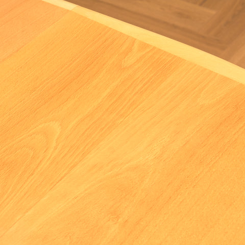 Danish dining table in beech by Laurits M. Larsen for Laurits M. Larsen Møblefabrik