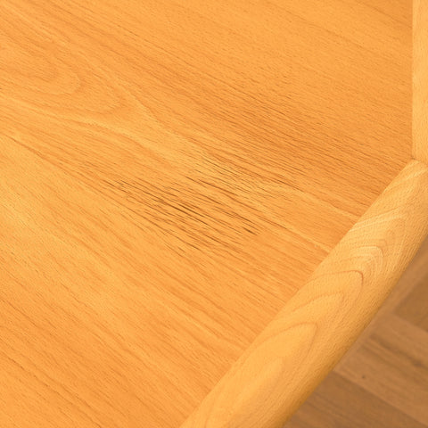 Danish dining table in beech by Laurits M. Larsen for Laurits M. Larsen Møblefabrik