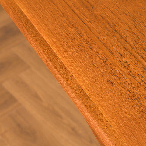 Danish dining table in teak