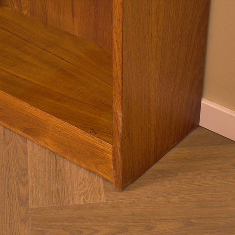 Swedish bookshelf in teak