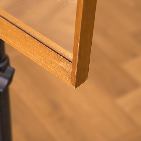 Svensk spegel i teak
