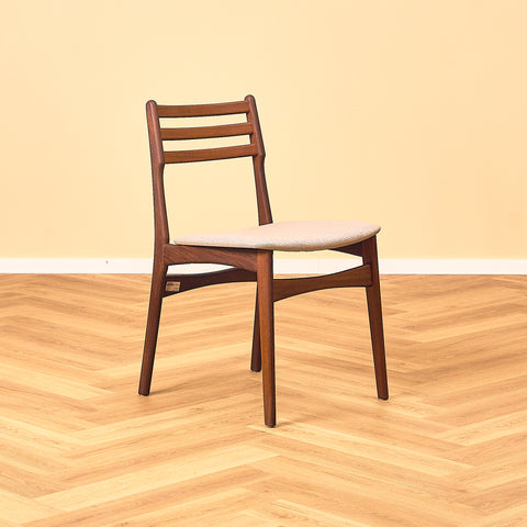 Danish dining chairs in walnut