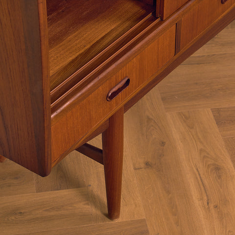 Danish highboard in teak