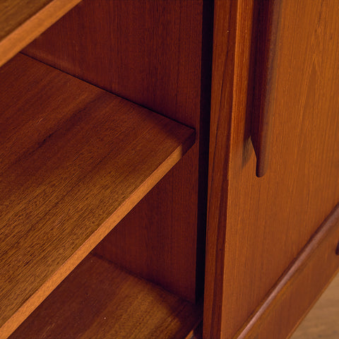 Danish highboard in teak