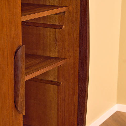 Danish highboard in teak