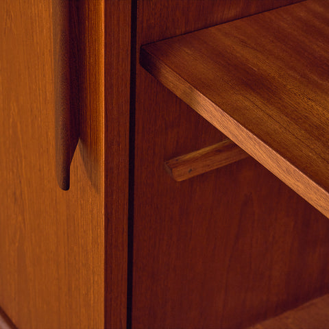 Danish highboard in teak