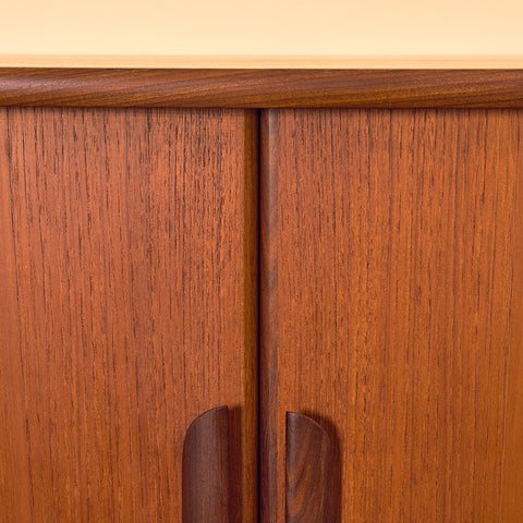 Danish highboard in teak