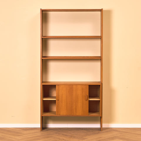 Dansk bokhylla i teak