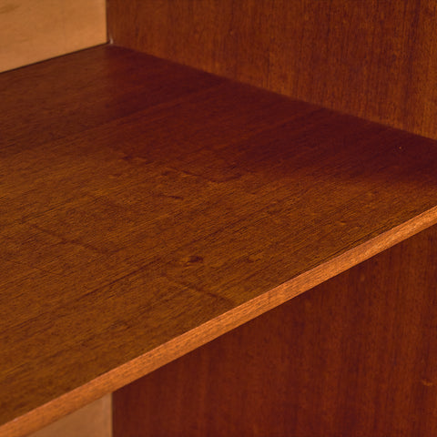Danish highboard in dark teak