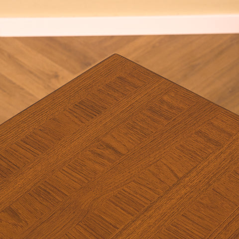 Swedish coffee table in teak and walnut