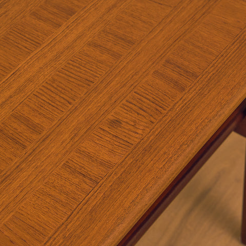Swedish coffee table in teak and walnut