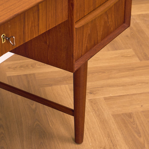Danish writing desk in teak