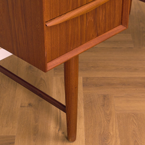 Danish writing desk in teak