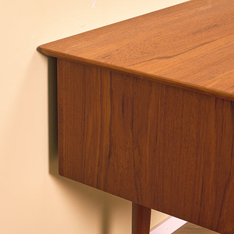 Danish writing desk in teak
