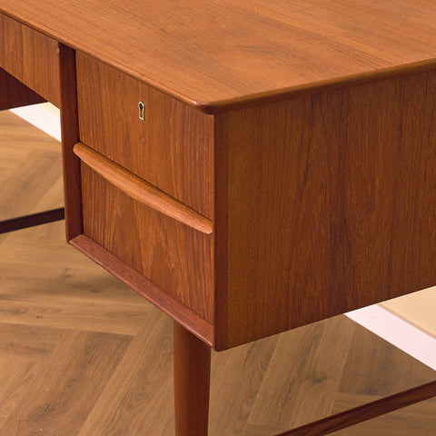 Danish writing desk in teak