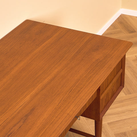 Danish writing desk in teak