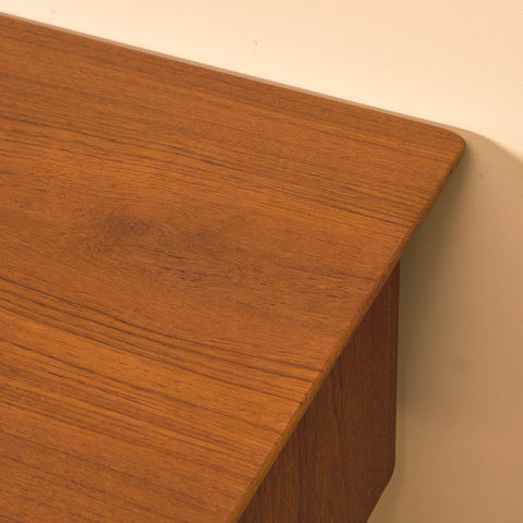 Danish writing desk in teak
