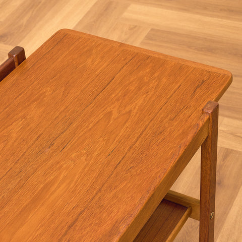 Swedish serving trolley in teak