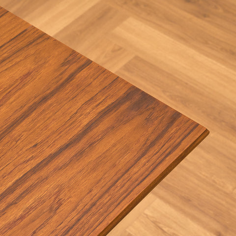 German extendable coffee table/dining table in teak by Wilhelm Renz