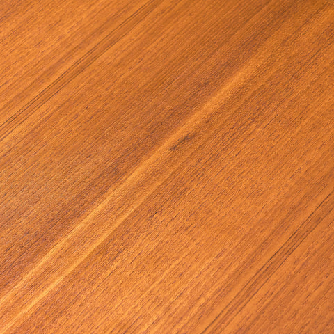 German extendable coffee table/dining table in teak by Wilhelm Renz