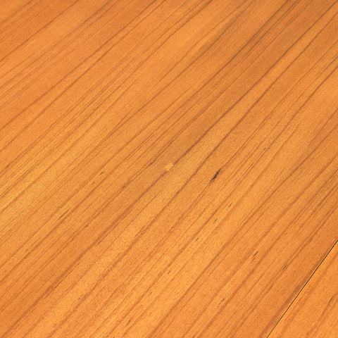 Danish dining table with 4 extensions in teak "Arne Vodder style"