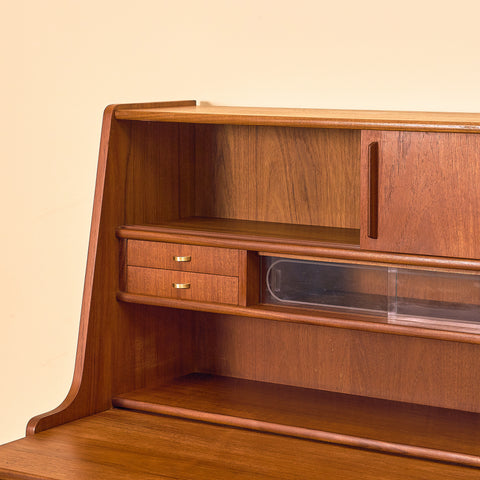 Danish secretary in teak