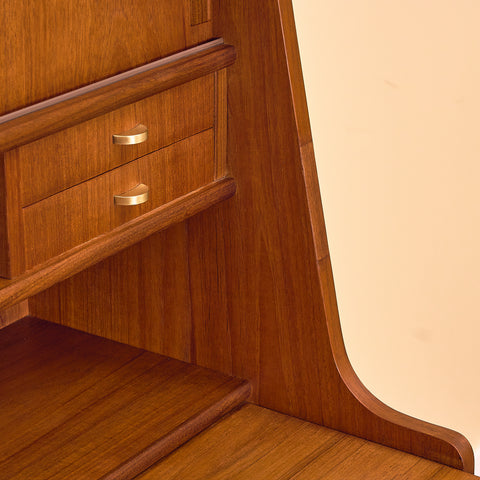 Danish secretary in teak