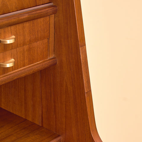 Danish secretary in teak