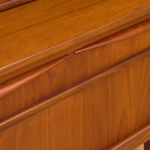 Danish secretary in teak