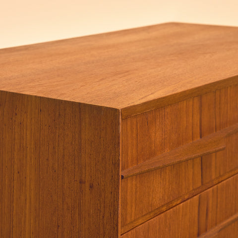 Danish chest of drawers in teak by J.G. Møbler