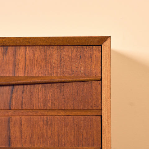 Danish chest of drawers in teak by J.G. Møbler