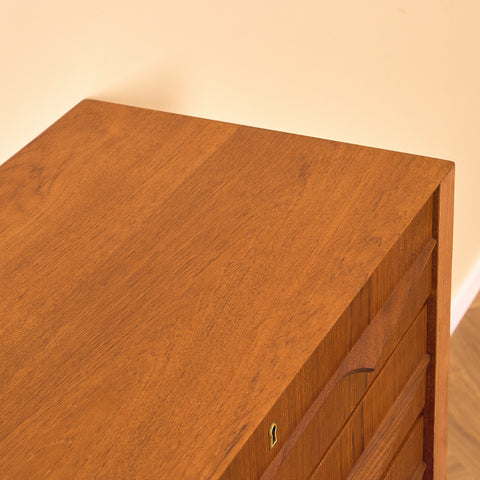 Danish chest of drawers in teak by J.G. Møbler