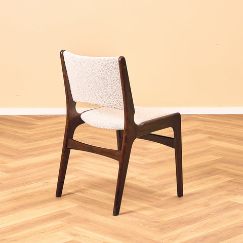 Danish dining chairs in stained beech by Erik Buch for Anderstrup Møbelfabrik, model 89