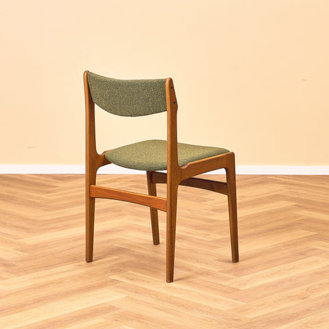 Danish set of 5 dining chairs by Erik Buch for Nova Stolefabrik