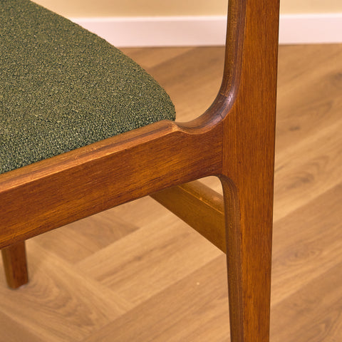 Danish set of 5 dining chairs by Erik Buch for Nova Stolefabrik