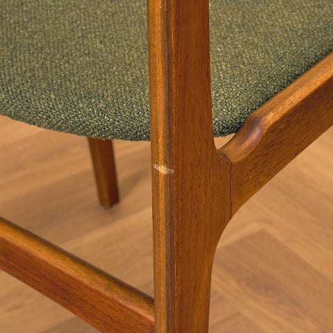 Danish set of 5 dining chairs by Erik Buch for Nova Stolefabrik
