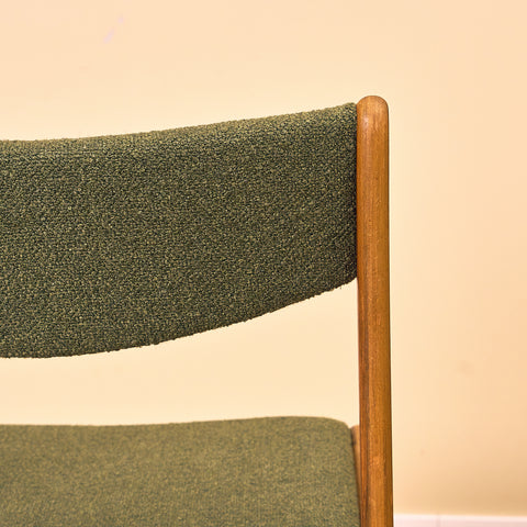 Danish set of 5 dining chairs by Erik Buch for Nova Stolefabrik