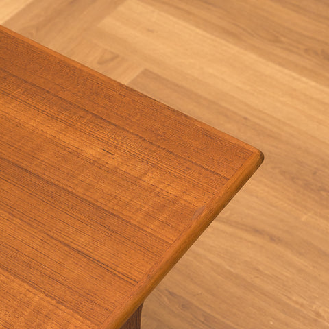 Danish set of nest of tables in teak by Kai Kristiansen for Vildbjerg Mobelfabrik